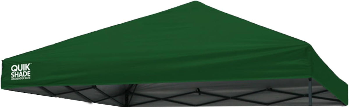 for Quik Shade WE100 Canopy Top for Weekender Elite, Commercial, Summit Series 10' x 10' Tent Replacement Parts Green