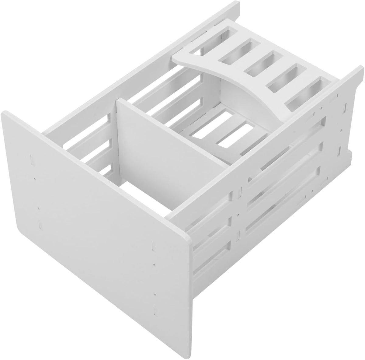 Garneck Bedside Table Lower Shelf Modern Nightstand for Living Room Bedroom and Sofa Versatile Side Table for Books and Essentials Simple Design