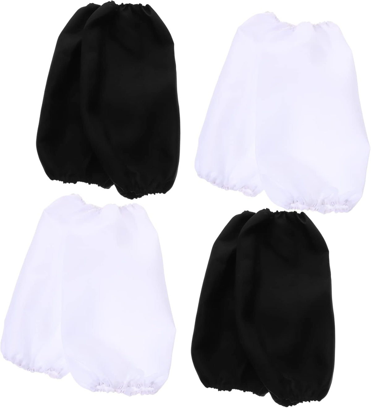 4 Pairs Reusable Arm Oversleeves for Cooking Cleaning Gardening Elastic Cuff for Easy Wear Practical for Home Kitchen Use