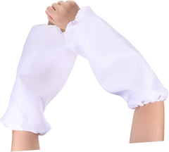 4 Pairs Reusable Kitchen Oversleeves Oil Proof Arm Sleeves for Cooking Cleaning
