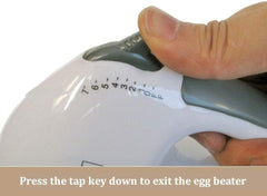 Compact Hand Mixer Electric for for Whipping + Mixing Cookies, Cakes, Dough, Batters, Meringues & More fine