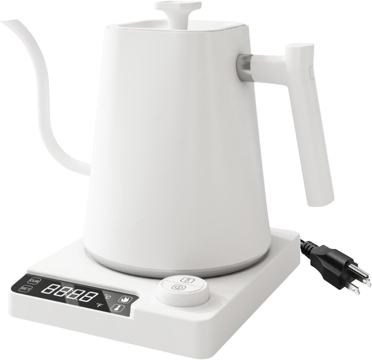 Electric Gooseneck Kettle for Pour Over Coffee Hot Water Boiler Versatile Fast Boiling Electric Tea Pot for Restaurant Home