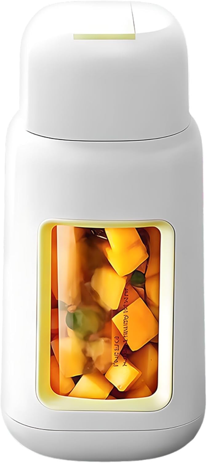 Smoothie Blender, Portable Automatic Blending Cup, 33.8 Fl Oz / 1000 Ml Glass Juice Maker, Fruit Juicer With Usb Recharge Multi-Function, Great For Travel And Home