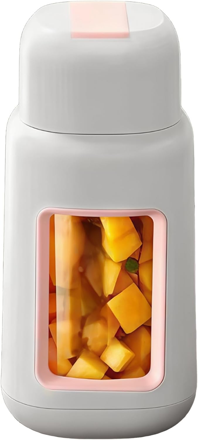 Smoothie Blender, Portable Automatic Blending Cup, 33.8 Fl Oz / 1000 Ml Glass Juice Maker, Multi-Function Fruit Juicer With Usb Recharge, Proper For Home And Travel