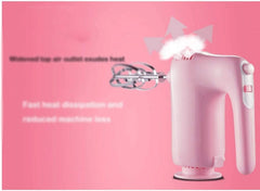 Egg Beater - Hand Mixer Electric Kitchen Mixer Steel Attachments with Function Included fine
