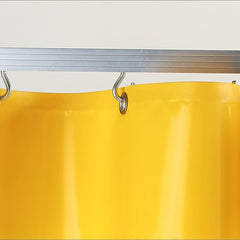 Outdoor PVC Tarpaulin Curtains Transparent Pergola Side Panels Workshop Curtains for Gazebo, Garage, Outdoor, 65 Size, can Be Customized (Color : Clear, Size : 6.89x8.2ft/2.1x2.5m)