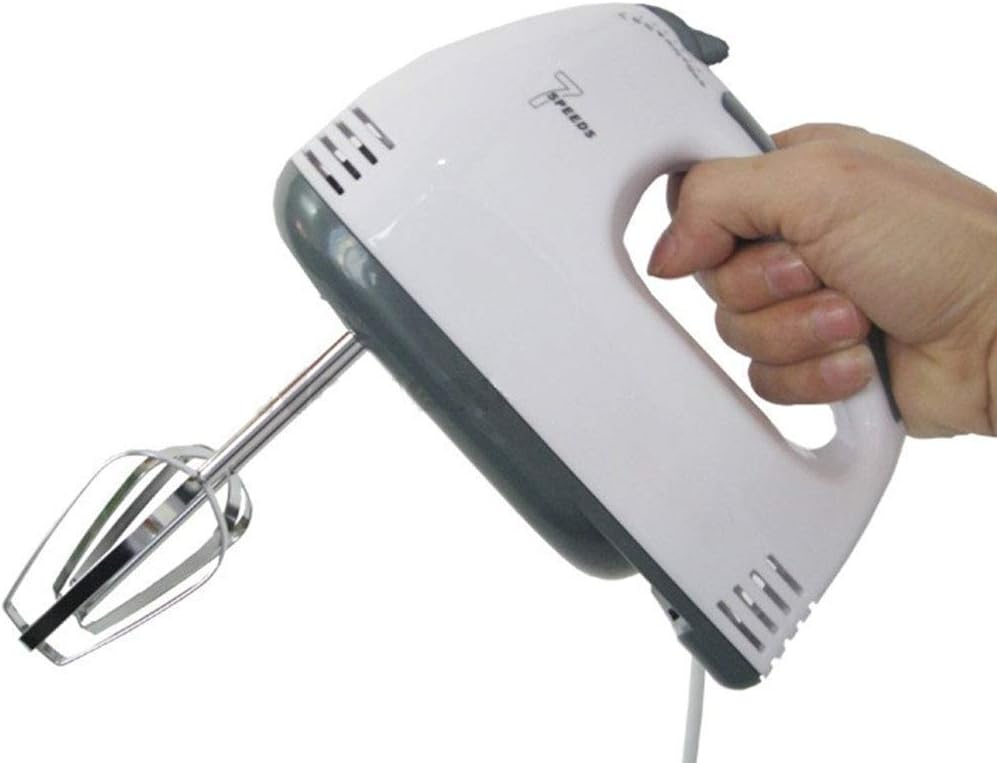 Compact Hand Mixer Electric for for Whipping + Mixing Cookies, Cakes, Dough, Batters, Meringues & More fine