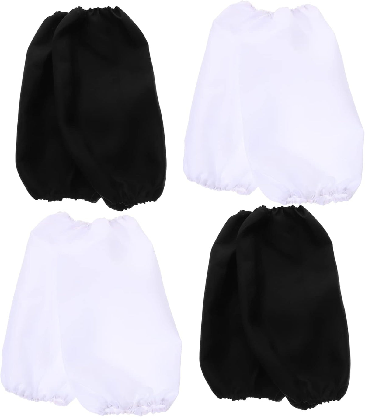 Cabilock 4 Pairs Oil Arm Sleeves Reusable Oversleeves for Cooking Cleaning and Dishwashing Elastic Cuff Design of Each for Home Kitchen Use