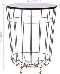 Coffee Table Gold Ø 15.7"