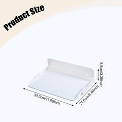 Bedside Shelf Organizer Decoration Easy to Install Expandable Shelf Bed Side Tray for College NightStand Dorm Room