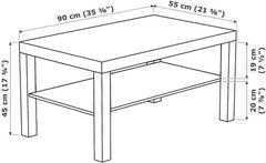 Ikea LACK coffee table, 90x55 cm, white