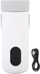 Zopsc Portable Electric Kettle Travel Electric Kettle Cordless Water Boiler 350ml 27000mAh Fast Heating in 10 Minutes with Smart Temperature Control for Outdoor Camping Hiking Travel