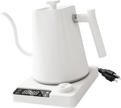 Electric Gooseneck Kettle Pour Over Coffee Kettle Multipurpose Electric Tea Pot Hot Water Boiler for Cafe Bar Camping Picnic