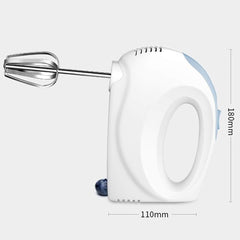 Hand Mixer with 5-Speed Electric Handheld Mixer with Turbo and Easy Eject Button White 190 * 170 * 82mm fine