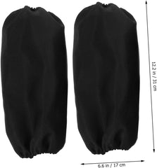 KICHOUSE 4 Pairs of Cooking Arm Sleeves Waterproof Oversleeves for Kitchen Laundry Cleaning Gardening Oil Proof Reusable for Men Women