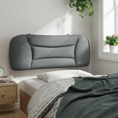 Headboard Cushion Light Gray Luxury Headboard and Footboard Upholstered Bed Accessories Upholstered Footboards for Bedroom 39.4" Fabric