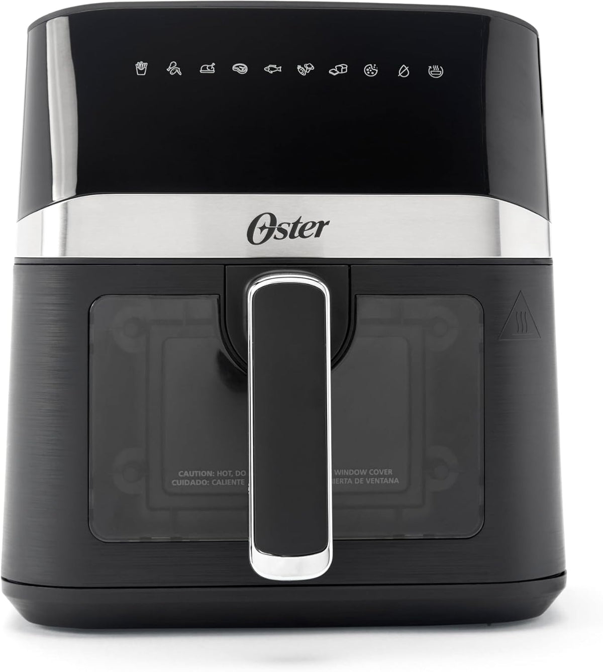 Oster Compact Air Fryer, 4-Quart Digital Airfryer with Window, Easy-to-Use Countertop Air Fryer