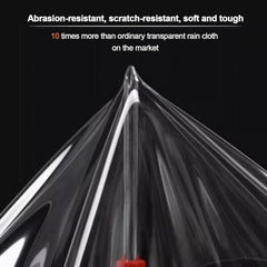 Outdoor Clear Tarp Curtain, pergola double-sided waterproof Tarpaulin side panels, 0.3mm-Pvc plastic heavy duty Tarpaulin-side panel curtains Transparent for gazebo with eyelets,W×H-4×2.5m(13.1*8.2ft)