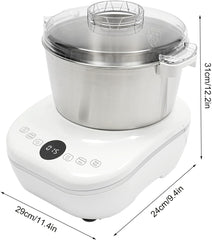 Electric Dough Maker with Ferment Function 5L(4.5QT) Dough Mixer Machine Kitchen Flour Kneading Machine with 304 Stainless Steel for Pizza Bread