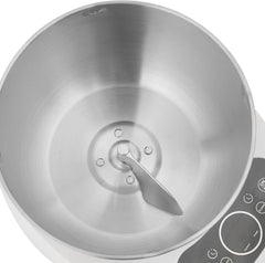 Bepritm Electric Dough Mixer Machine, 5L/169oz Stainless Steel Dough Mixer with Intelligent Panel & Ferment Function, 230W Kneading Machine for Home, Bakeries, Commercial Use (Blue&White)