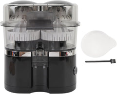 100W 110V Dual Head Electric Citrus Juicer, 15000rpm Portable Lemon Squeezer Easy to Clean Electric Citrus Juicer Machine for Home Kitchen Use