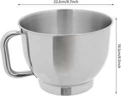 4.5L Stand Mixer 8+1 Speed Household Mixer Tilt-Head Food Mixer 1000W Kitchen Electric Mixer with Stainless Steel Bowl for Baking Cake and Most Home Cooks