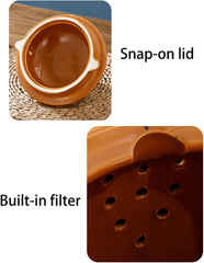 Electric Herbal Kettle – 3L/4L/5L Automatic Herbal Boiler, Smart Heat Preservation Herbal Decoction Kettle for Tea Soup Herbs and Boiling 3L