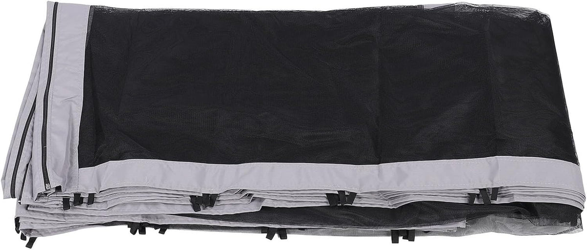 Gazebo Screen Tent, 9.8 x 9.8ft Gazebo Universal Replacement Netting Breathable Mesh Canopy Sidewall with Zippers for Backyard Garden Exhibition Camping (3 * 4M)