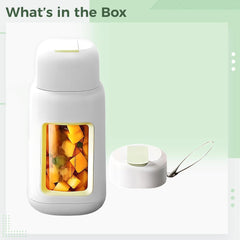 Smoothie Blender, Portable Automatic Blending Cup, 33.8 Fl Oz / 1000 Ml Glass Juice Maker, Fruit Juicer With Usb Recharge Multi-Function, Great For Travel And Home