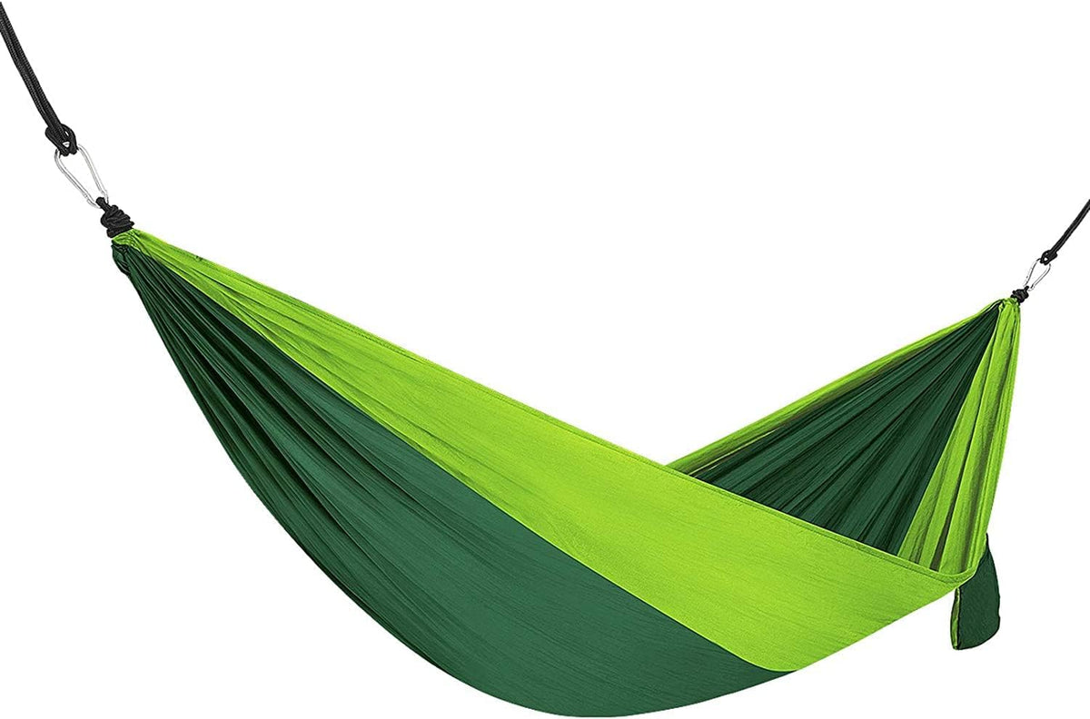Hammock Camping Hammock Portable Hammock Swing Chair Lightweight Nylon Fabric Easy to Assemble with Straps for Summer Camping Travel Garden Hammocks for Outside (Color : Blue)