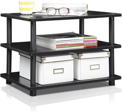 Maykoosh Elegant Escape Tiered Elevated Tv Stand - Innovative Wooden TV Stand with Elevated Design, No Tools Required for Assembly, Perfect for Modern Living Rooms