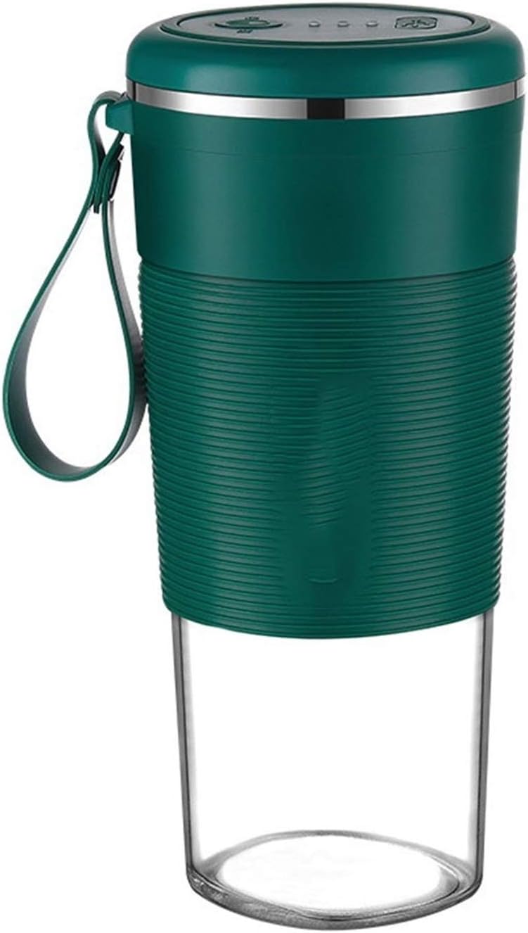 HHWKSJ Portable, Personal Size Smoothies and Shakes, Handheld Fruit Machine USB Rchargeable Juicer Cup, Ice Blender Mixer Home/of, 300ML