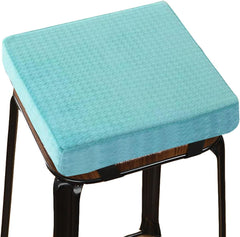 11/12/14/16 in Square Stool Cushion with Ties, Non-Slip Bar Stool Indoor Chair Pads with Machine Washable Cover Kitchen Chair Cushions Textured Barstool Pad(@15, 30x30x5cm/12x12x2in)