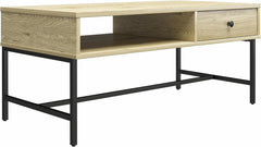 REALROOMS Brookville Coffee Table, Natural