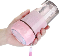 HHWKSJ Portable Blender, Personal Size Blender for Juice, Shakes and Smoothies, Food Grade Juicer Travel Blender Cup 80W with USB Rechargeable for Home, Sport, Office, Outdoors (Color : A)