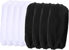 Healifty Kitchen Arm Sleeves Covers 4 Pairs Oversleeves for Cooking Cleaning Oil Proof Reusable Waterproof for Men Women
