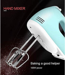 7 Speed Electric Handheld Mixers, High-Speed Electric Whisk Mixer Lightweight Electric Hand Mixer Stainless Steel Whisk fine