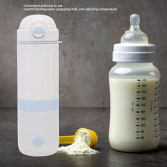 Travel Electric Kettle, 316 Stainless Steel Rechargeable Portable Tea Kettle Water Heater 500ML, Small Electric Kettle for Boiling Water, Preparing Milk