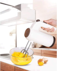 Egg Beater- Hand Mixer with Advantage Electric Handheld Mixer with Turbo and Easy Eject Button, Includes Storage Case Beaters Dough fine
