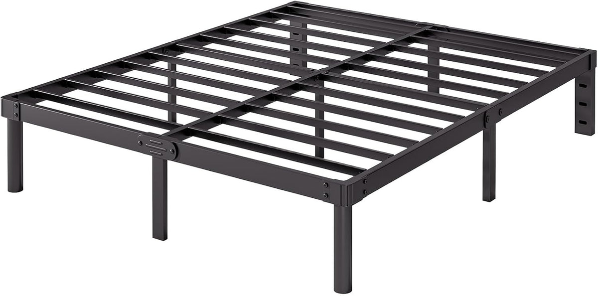14 Inch Metal Twin Bed Frame Heavy Duty Platform Bed Frame No Box Spring Needed Easy Assembly Noise Free Black