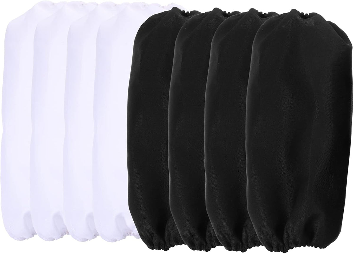 4pairs Arm Sleeves for Kitchen Cleaning and Gardening Elastic Cuffs for Comfort Includes and Sleeves for Household Tasks
