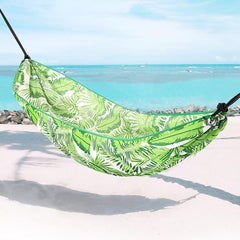 Camping Hammock, Garden Hammock Single Camping Hammock, Lightweight Parachute Portable Hammocks for Hiking, Travel, Backpacking, Beach, Backyard, Outdoor, Indoor(A)