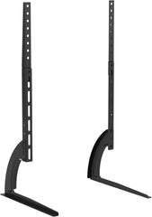 Black Heavy-Duty Metal Freestanding Base Stand for TV's up to 70"