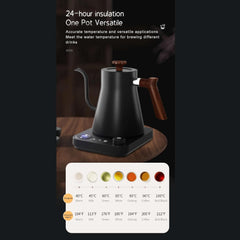 Gooseneck Electric Kettle, Electric Tea Kettle, Hot Water Kettle Electric, Electric Kettle Temperature Control, Teapot for Boiling Water Coffee