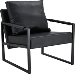 healthomse Leather Sofa, PU Leather Sleeper Sofa with Metal Frame, Faux Leather Couch, Ergonomically Designed, Suitable for Living Room, Study or Bedroom (Brown)