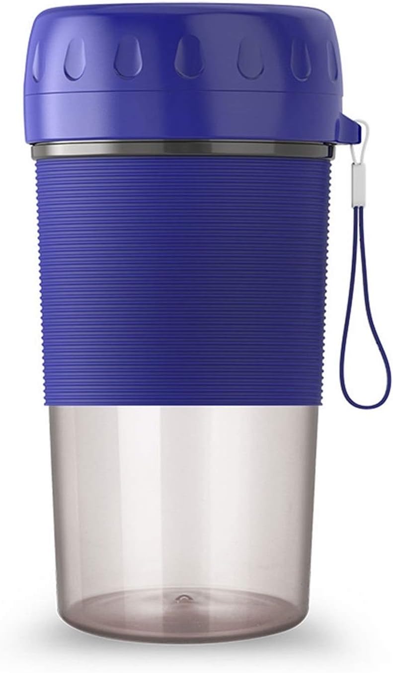 HHWKSJ Portable Blender, Personal Size Blender for Juice, Shakes and Smoothies, Food Grade Juicer Travel Blender Cup 80W with USB Rechargeable for Home, Sport, Office, Outdoors (Color : A)