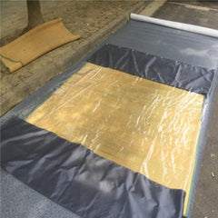 Waterproof Transparent Tarpaulin Outdoor Curtain Pergola Plastic Cover PVC Plastic Tarpaulin for Gazebo, Garden, Canopy, Ccan Be Customized (Color : Blue, Size : 2.1x2.5m)