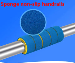 Multifunctional Storage Trolley,Household Serving Cart Hospital Adjustable Height Deluxe Drip Stand Hanging Bottle Rack, 4 Hooks, 5 Universal Wheels, Stainless Steel Movable Hand Trucks,Style-1