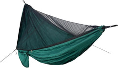 Hammock. Portable Quick Set Up Mosquito Net Camping Hammock Outdoor Hanging Bed Sleeping Swing .Hammocks for Outside(Dark Green)