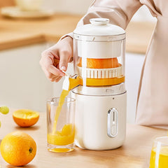 Electric Citrus Juicer,Wireless Portable Orange Lemon Blender,USB Rechargeable,Mini Multifunctional Fruit Squeezer,for Home